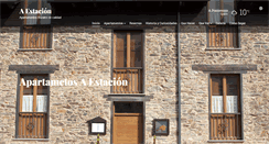 Desktop Screenshot of apartamentosaestacion.com